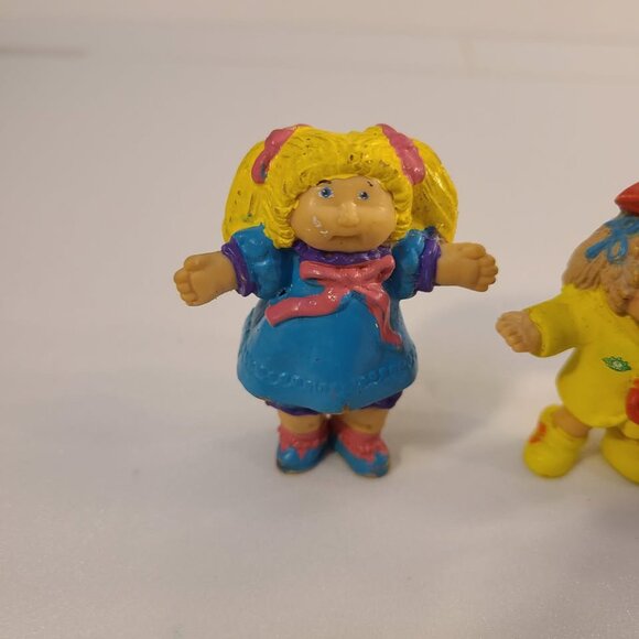 1980's 5 Cabbage Patch Kids PVC Figures 6cm tall - Picture 6 of 7